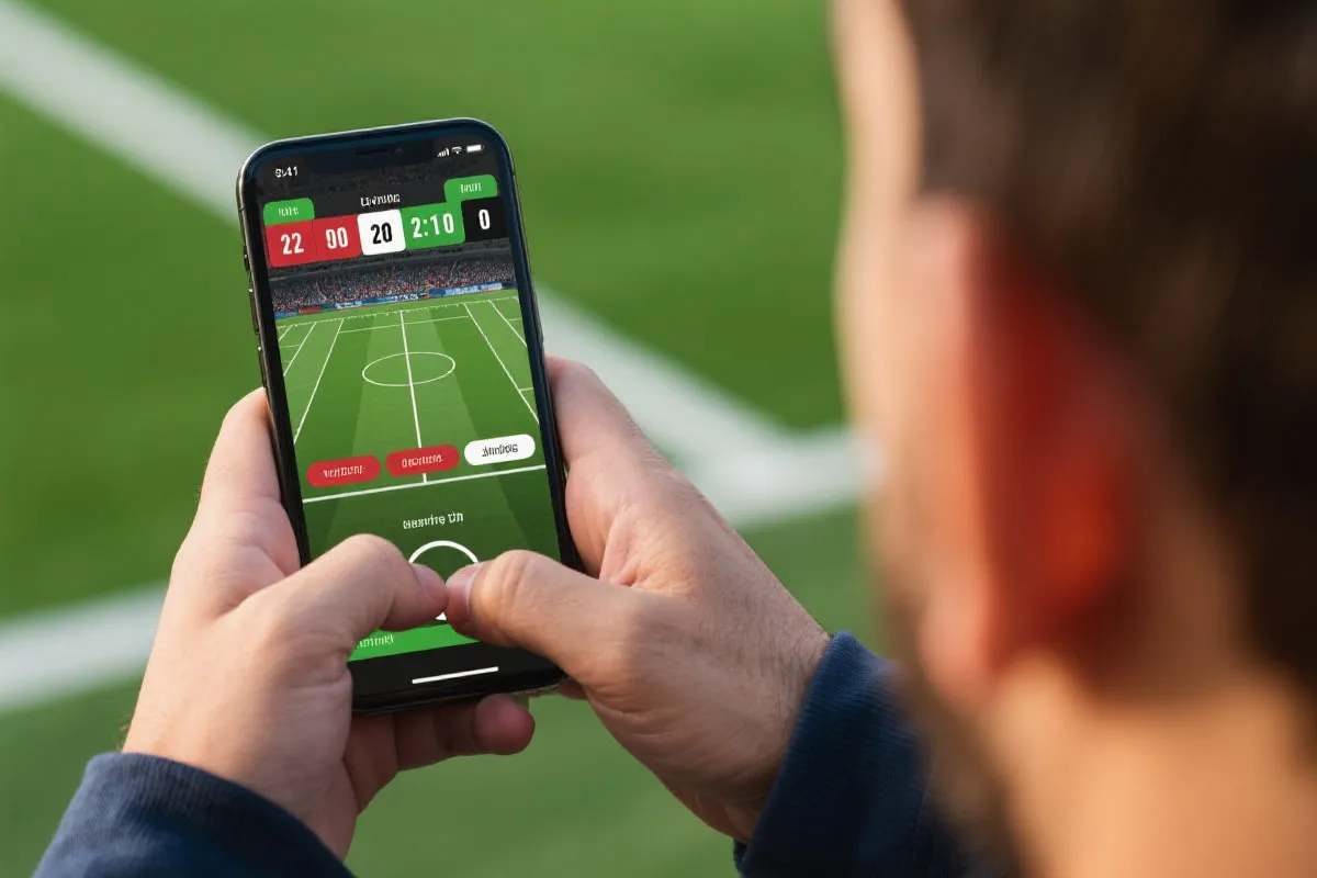 移动端观看体育直播示意图